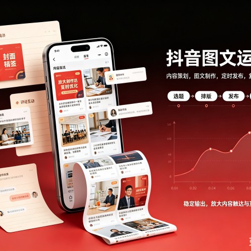 四会抖音图文代运营服务